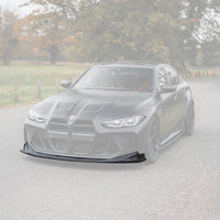 BMW M3 G80 G81 & BMW M4 G82 G83 Pre - Preg Carbon Fibre PR - 1 Front Splitter by Trevora (2021+) - Evolve Automotive