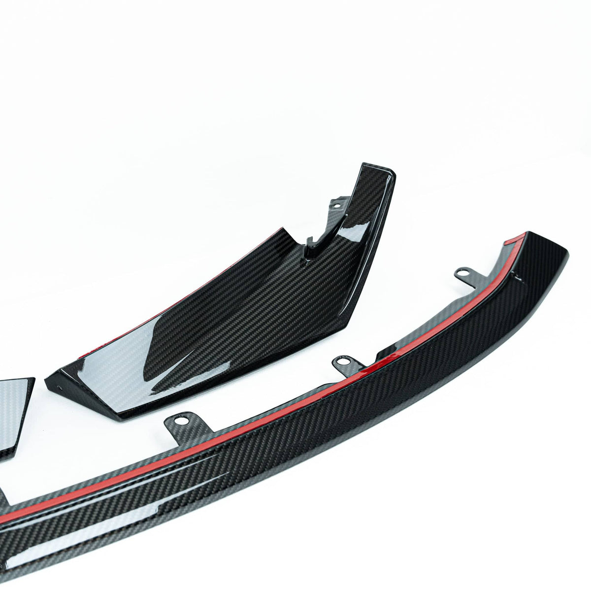 BMW M3 G80 G81 & BMW M4 G82 G83 Pre-Preg Carbon Fibre T-CSL Front Splitter by FORM (2021+) - Evolve Automotive