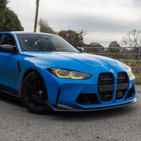BMW M3 G80 G81 & BMW M4 G82 G83 Pre-Preg Carbon Fibre T-CSL Front Splitter by FORM (2021+) - Evolve Automotive