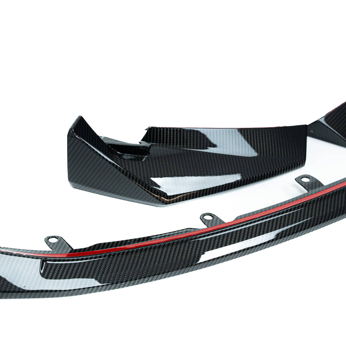 BMW M3 G80 G81 & BMW M4 G82 G83 Pre-Preg Carbon Fibre T-CSL Front Splitter by FORM (2021+) - Evolve Automotive