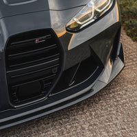 BMW M3 G80 G81 & BMW M4 G82 G83 Pre-Preg Carbon Fibre T-CSL Front Splitter by FORM (2021+) - Evolve Automotive