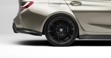 BMW M3 G80 G81 EVO - S Gloss Black Diffuser Extensions by ZAERO (2021+) - Evolve Automotive