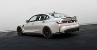 BMW M3 G80 G81 EVO - S Gloss Black Side Skirts by ZAERO (2021+) - Evolve Automotive
