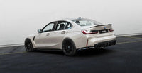 BMW M3 G80 G81 & M4 G82 G83 EVO - S Gloss Black Rear Diffuser by ZAERO (2021+) - Evolve Automotive