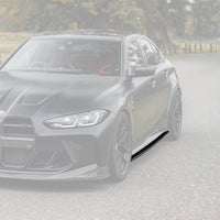 BMW M3 G80 G81 Pre - Preg Carbon Fibre PR - 1 Side Skirts by Trevora (2020+) - Evolve Automotive