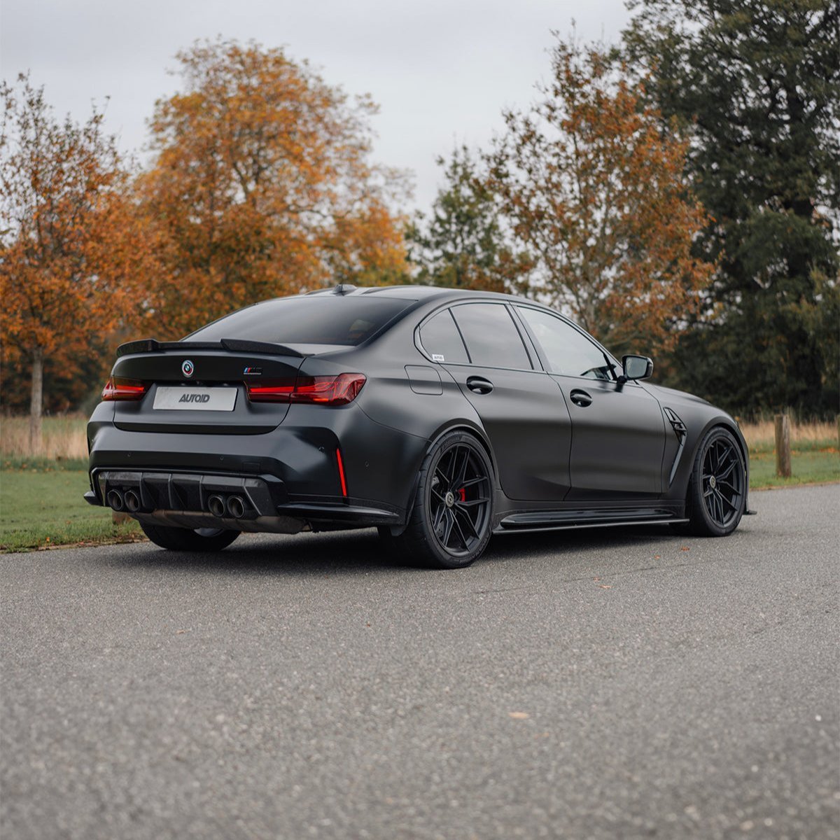 BMW M3 G80 G81 Pre - Preg Carbon Fibre PR - 1 Side Skirts by Trevora (2020+) - Evolve Automotive