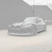 BMW M3 G80 G81 Pre - Preg Carbon Fibre PR - 1 Side Skirts by Trevora (2020+) - Evolve Automotive