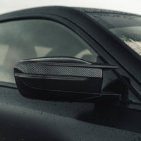 BMW M3 G80, M4 G82, M2 G87, M240i G42 & M340i G20 Pre - preg Carbon Fibre Wing Mirror Covers by Trevora (2021+) - Evolve Automotive