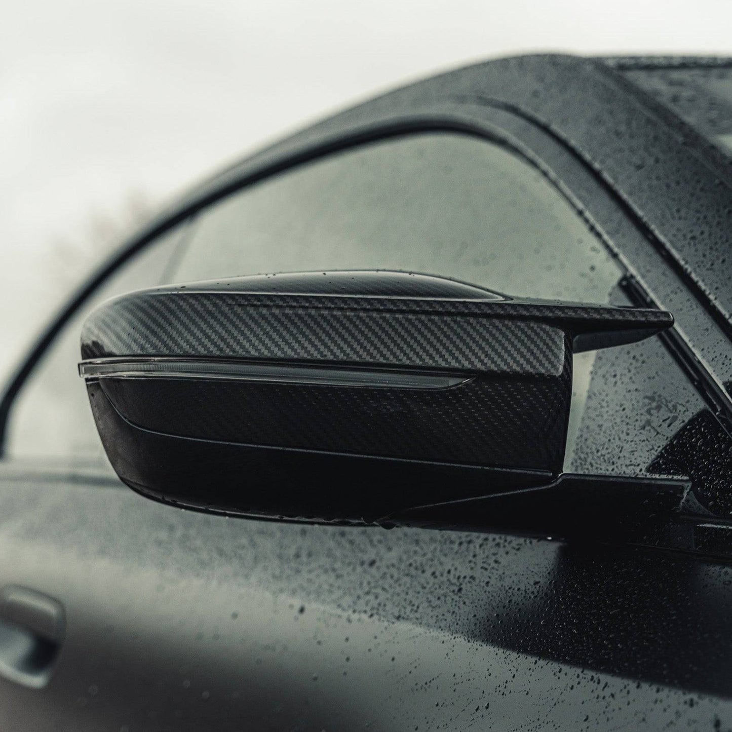 BMW M3 G80, M4 G82, M2 G87, M240i G42 & M340i G20 Pre - preg Carbon Fibre Wing Mirror Covers by Trevora (2021+) - Evolve Automotive