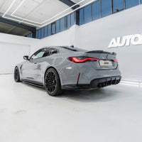 BMW M4 G82 & 4 Series G22 Pre - preg Carbon Fibre PR - 1 Rear Spoiler by Trevora (2020+) - Evolve Automotive