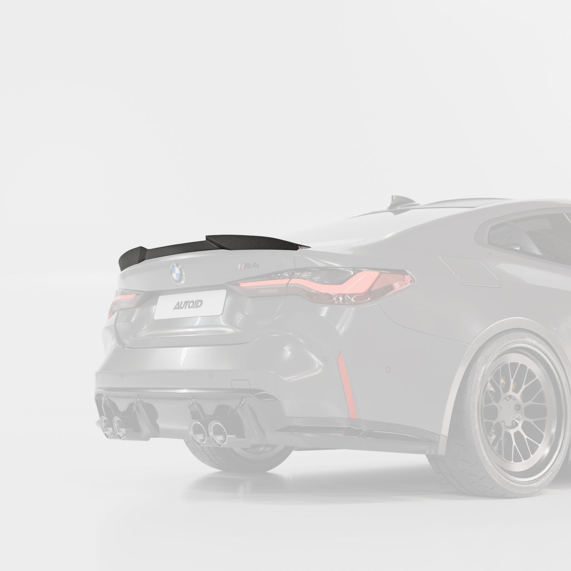 BMW M4 G82 & 4 Series G22 Pre - preg Carbon Fibre PR - 1 Rear Spoiler by Trevora (2020+) - Evolve Automotive