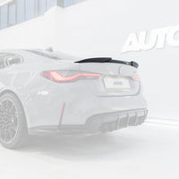 BMW M4 G82 & 4 Series G22 Pre - preg Carbon Fibre PR - 1 Rear Spoiler by Trevora (2020+) - Evolve Automotive