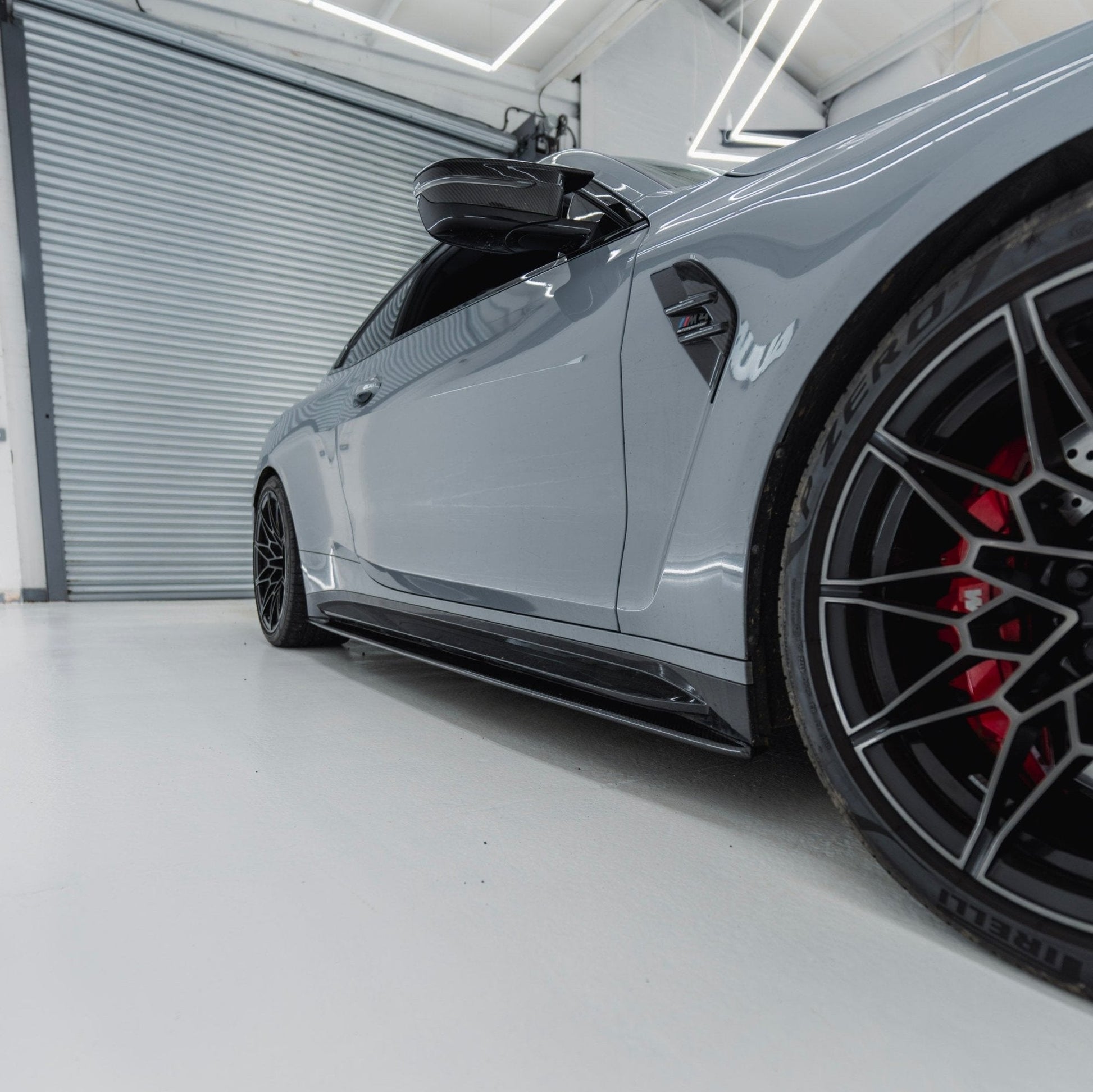 BMW M4 G82 G83 Pre - Preg Carbon Fibre PR - 1 Side Skirts by Trevora (2020+) - Evolve Automotive