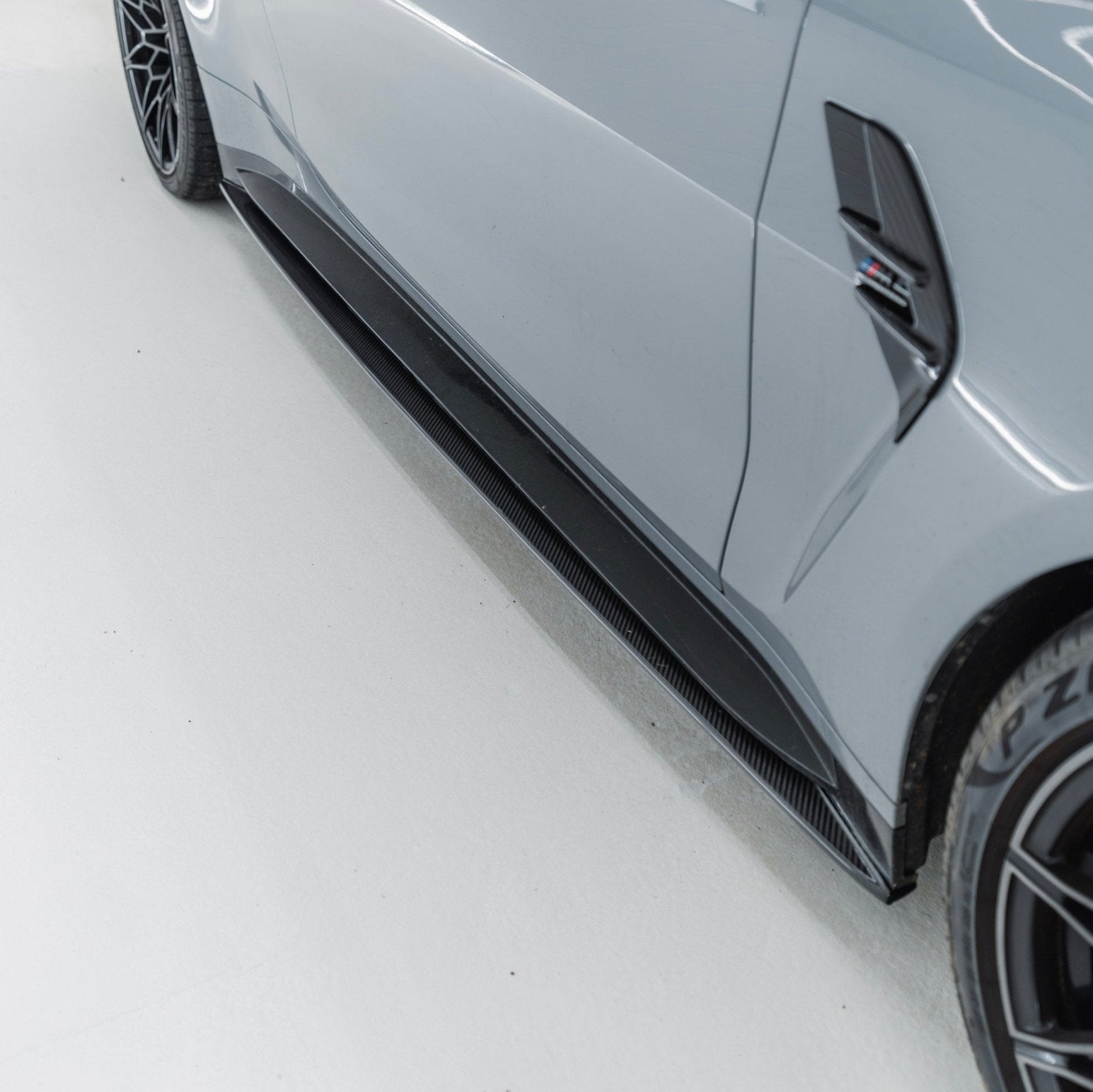 BMW M4 G82 G83 Pre - Preg Carbon Fibre PR - 1 Side Skirts by Trevora (2020+) - Evolve Automotive