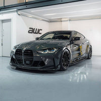BMW M4 G82 G83 Pre - Preg Carbon Fibre PR - 1 Side Skirts by Trevora (2020+) - Evolve Automotive