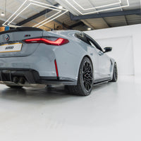 BMW M4 G82 G83 Pre - Preg Carbon Fibre PR - 1 Side Skirts by Trevora (2020+) - Evolve Automotive