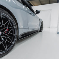 BMW M4 G82 G83 Pre - Preg Carbon Fibre PR - 1 Side Skirts by Trevora (2020+) - Evolve Automotive