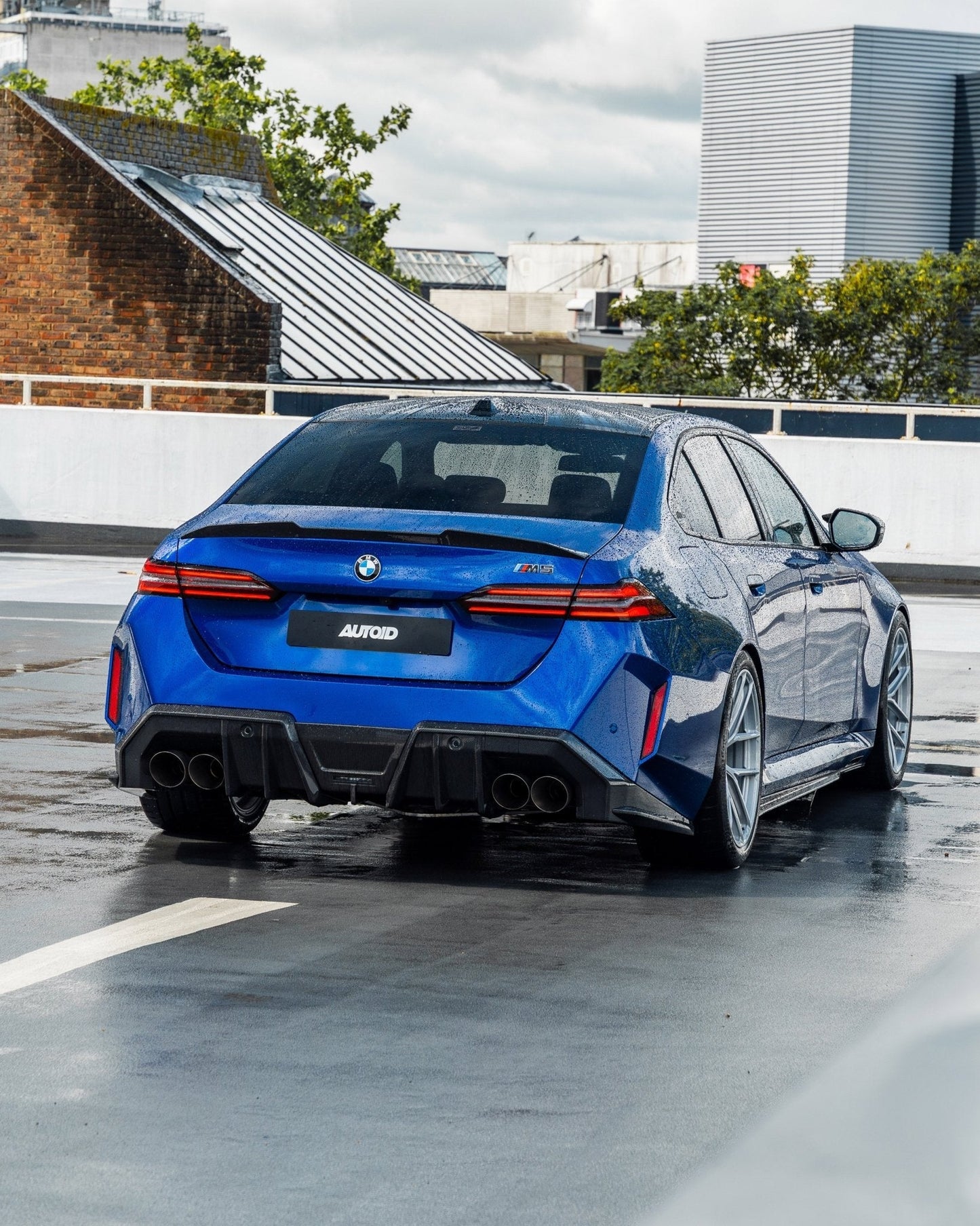 BMW M5 G90 & G60 5 Series Pre - Preg Carbon Fibre PR - 1 Rear Spoiler by Trevora - Evolve Automotive