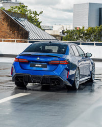 BMW M5 G90 & G60 5 Series Pre - Preg Carbon Fibre PR - 1 Rear Spoiler by Trevora - Evolve Automotive