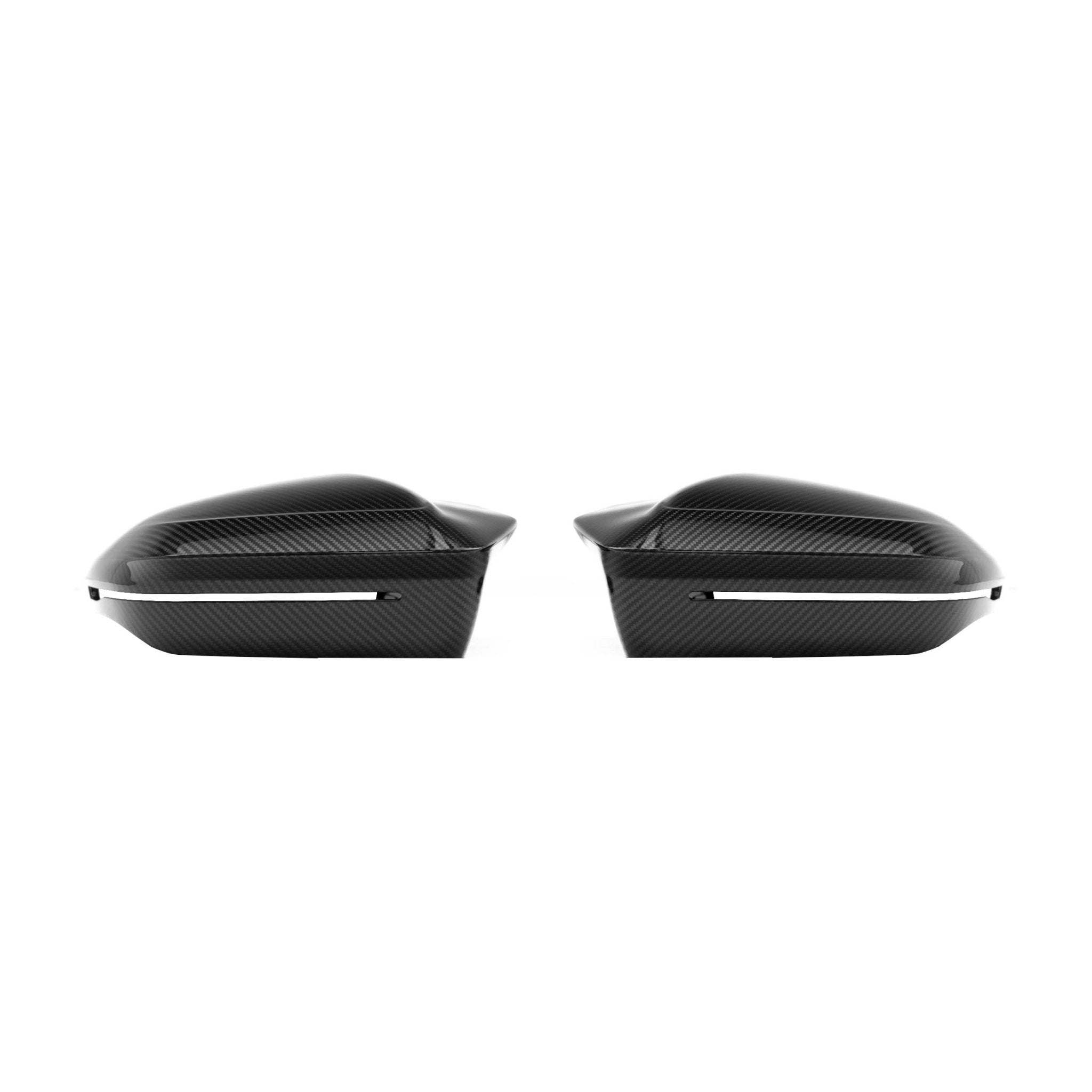 BMW M5 G90 G99, 5 Series G60 & X3 G45 Pre - preg Carbon Fibre M Mirror Covers by Trevora (2024+) - Evolve Automotive