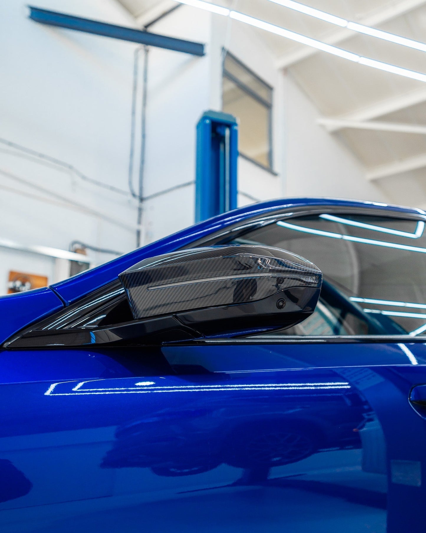 BMW M5 G90 G99, 5 Series G60 & X3 G45 Pre - preg Carbon Fibre M Mirror Covers by Trevora (2024+) - Evolve Automotive