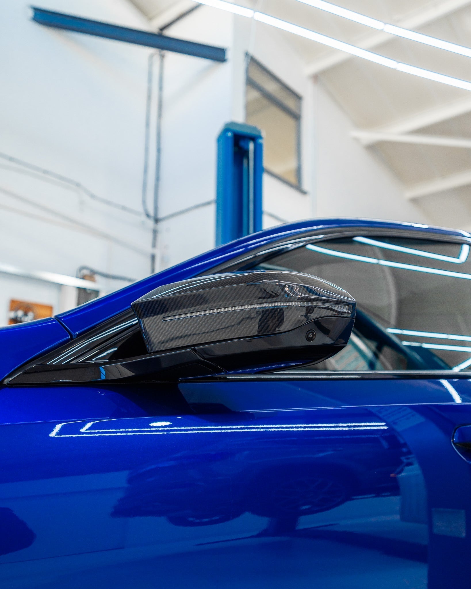 BMW M5 G90 G99, 5 Series G60 & X3 G45 Pre - preg Carbon Fibre M Mirror Covers by Trevora (2024+) - Evolve Automotive