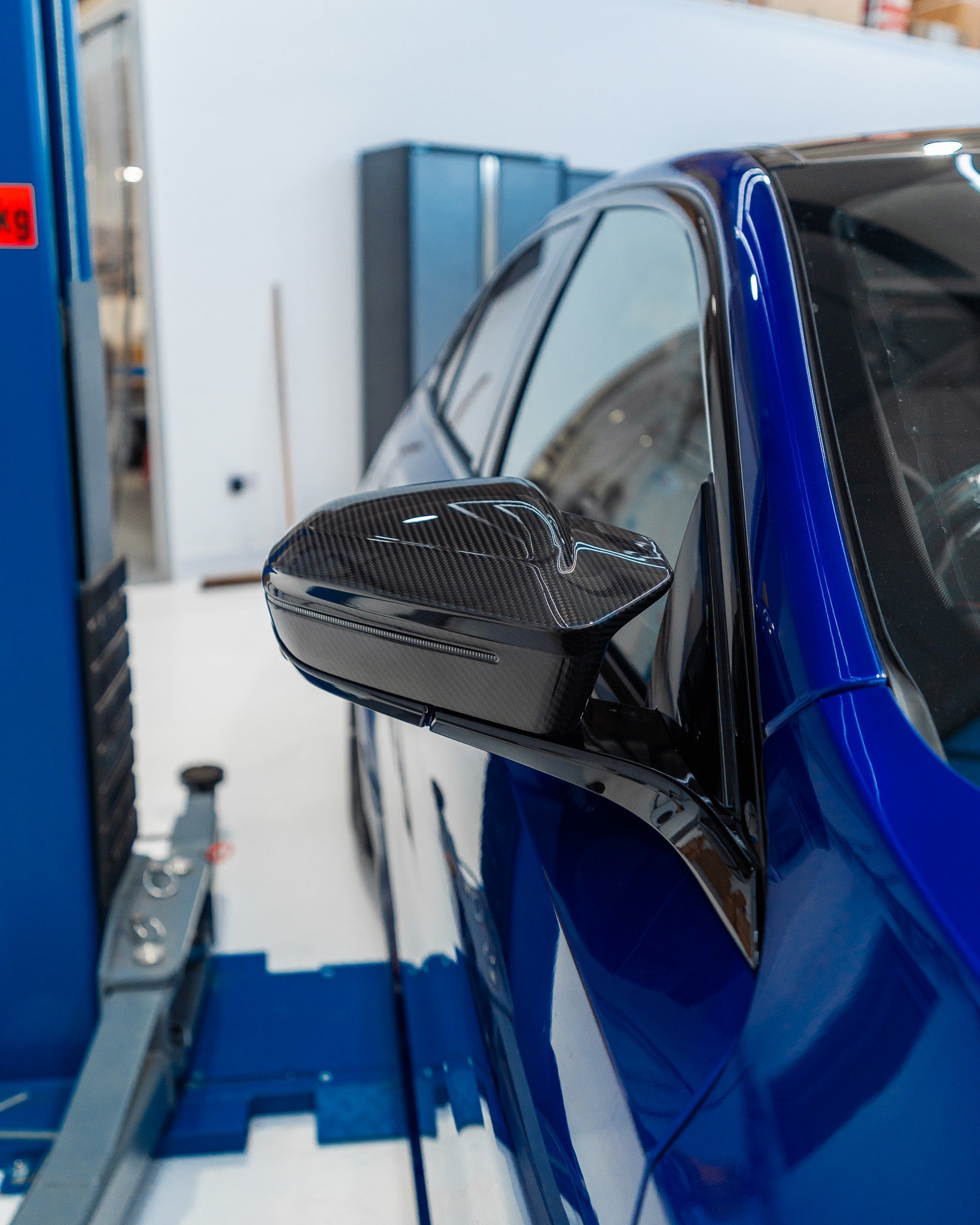 BMW M5 G90 G99, 5 Series G60 & X3 G45 Pre - preg Carbon Fibre M Mirror Covers by Trevora (2024+) - Evolve Automotive