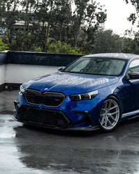 BMW M5 G90 G99 Pre - Preg Carbon Fibre PR - 1 Front Duct Extension Trims by Trevora - Evolve Automotive