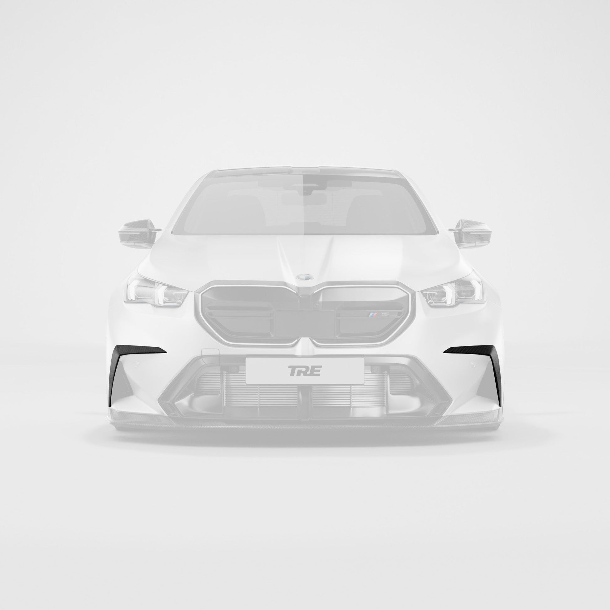 BMW M5 G90 G99 Pre - Preg Carbon Fibre PR - 1 Front Duct Extension Trims by Trevora - Evolve Automotive
