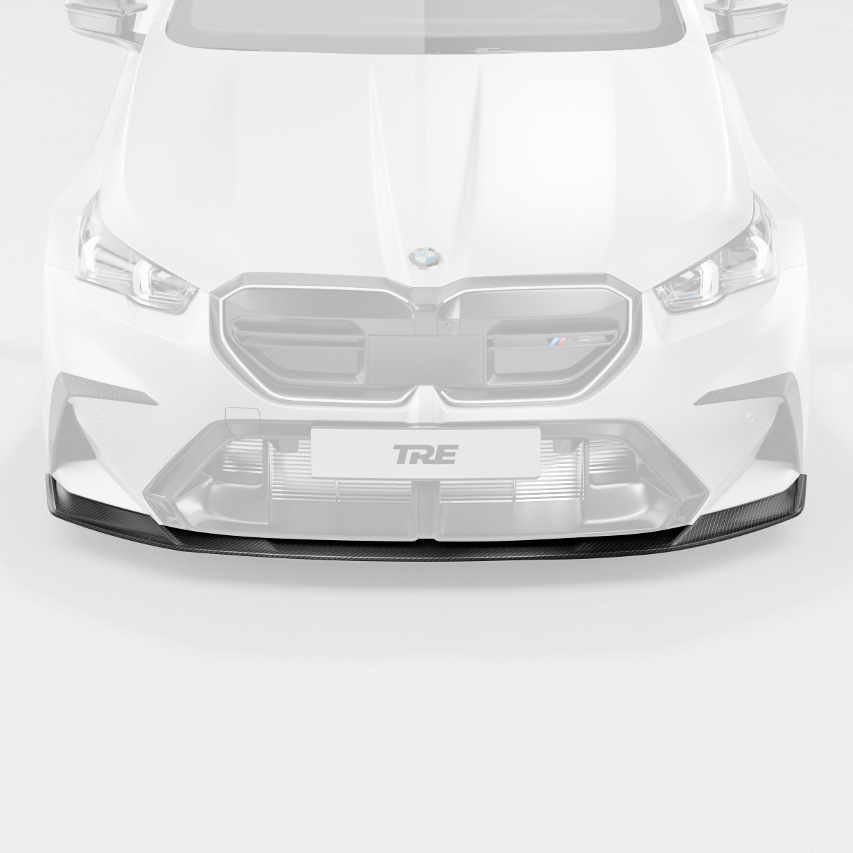 BMW M5 G90 G99 Pre - Preg Carbon Fibre PR - 1 Front Lip by Trevora (Single Piece) - Evolve Automotive
