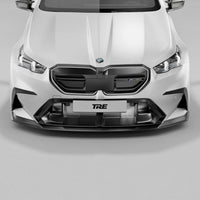 BMW M5 G90 G99 Pre - Preg Carbon Fibre PR - 1 Front Lip by Trevora (Single Piece) - Evolve Automotive