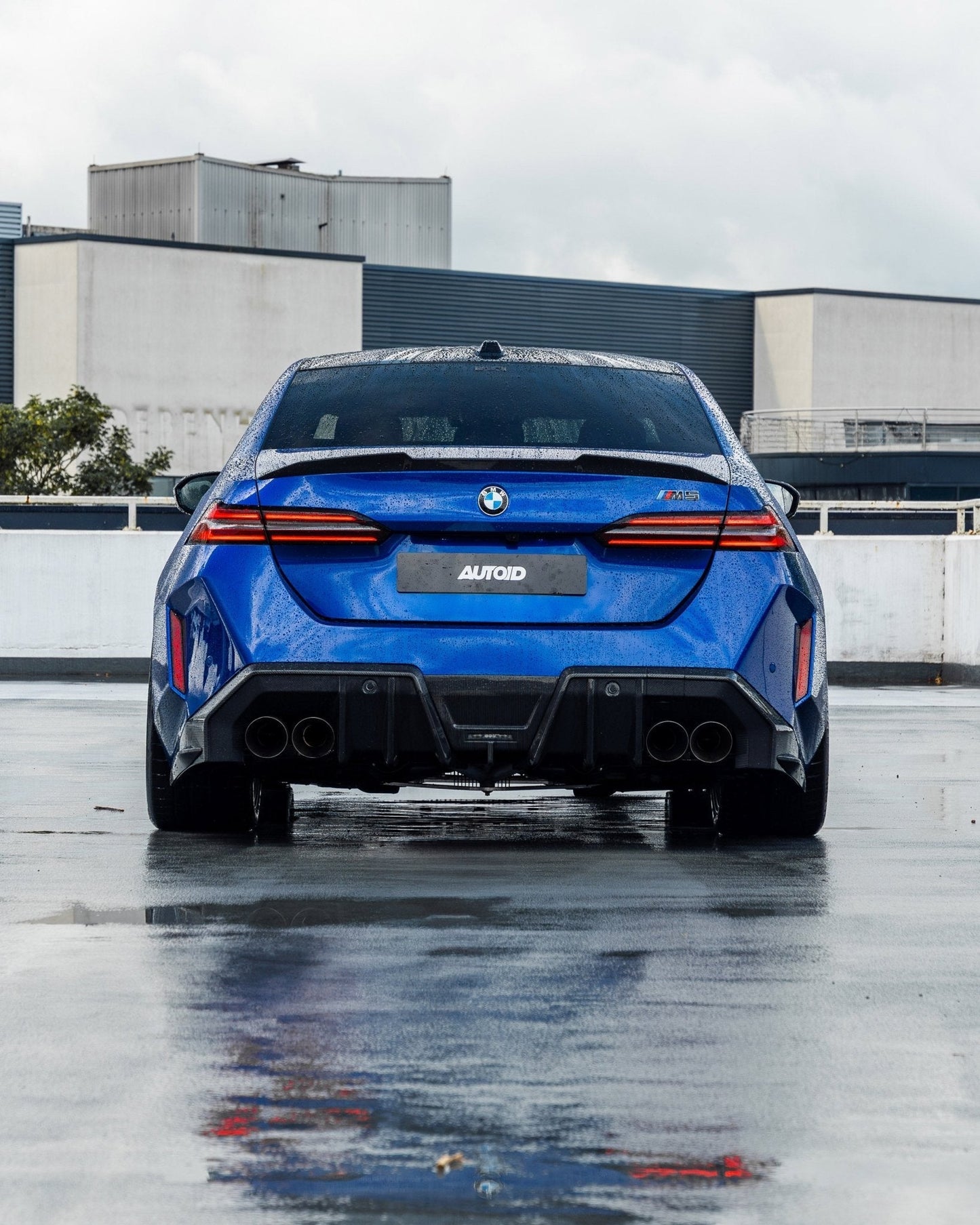BMW M5 G90 G99 Pre - Preg Carbon Fibre PR - 1 Rear Diffuser by Trevora - Evolve Automotive