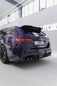 BMW M5 G90 G99 Pre - Preg Carbon Fibre PR - 1 Rear Diffuser by Trevora - Evolve Automotive