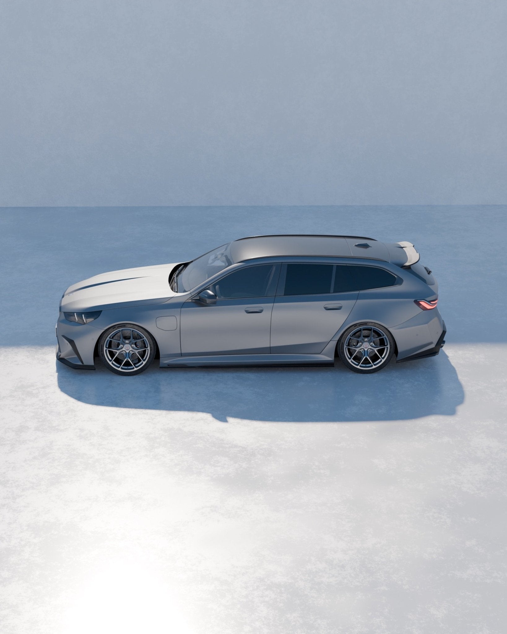 BMW M5 G90 G99 Pre - Preg Carbon Fibre PR - 1 Side Skirts by Trevora - Evolve Automotive
