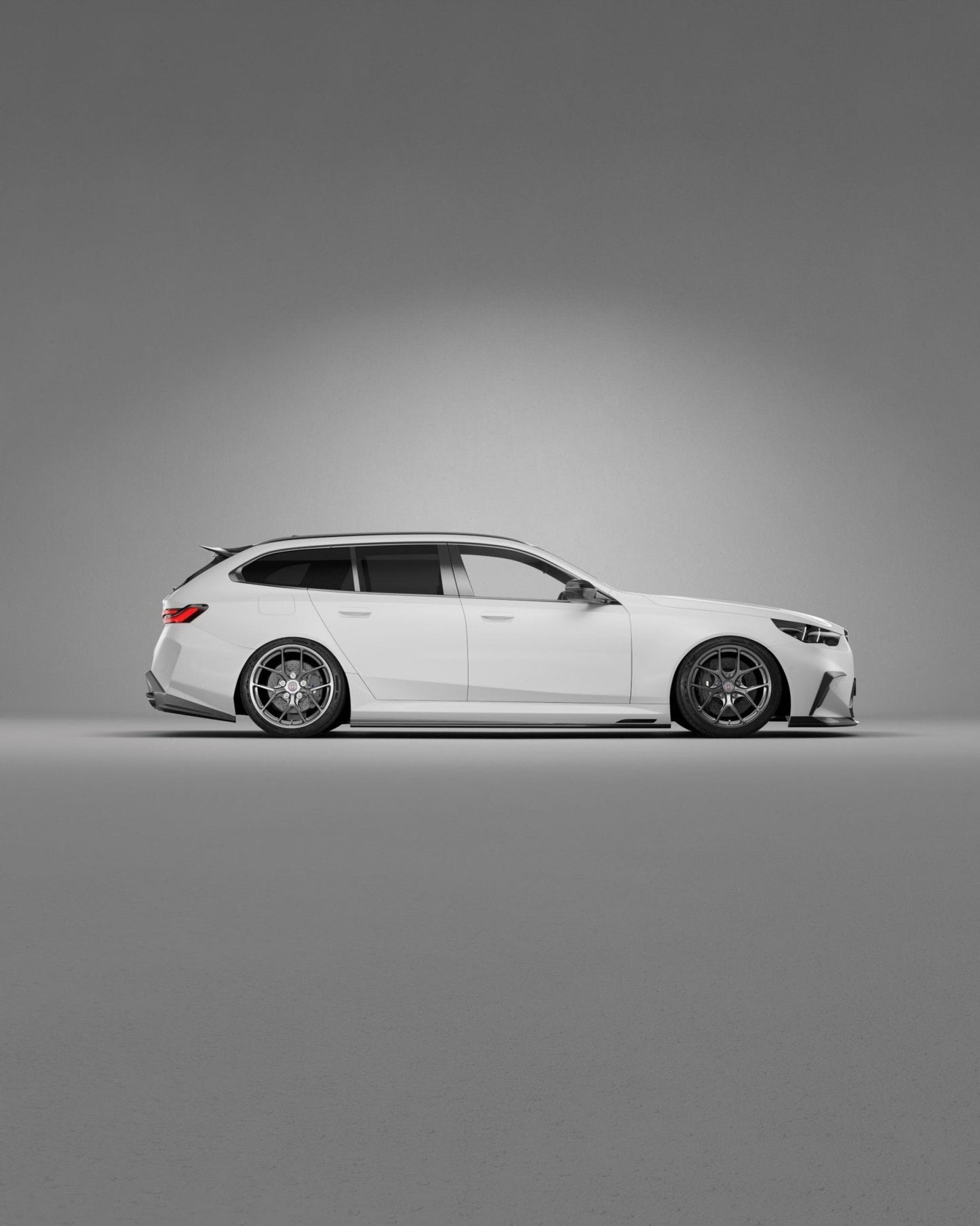 BMW M5 G90 G99 Pre - Preg Carbon Fibre PR - 1 Side Skirts by Trevora - Evolve Automotive