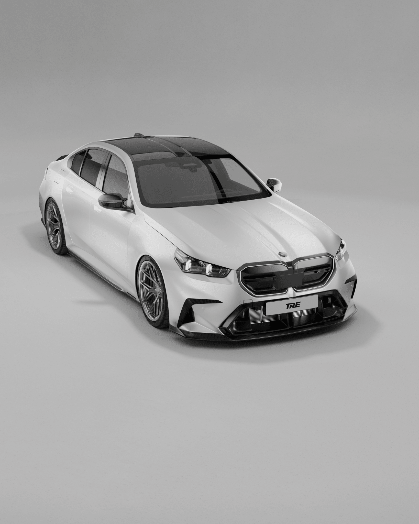 BMW M5 G90 G99 Pre - Preg Carbon Fibre PR - 1 Side Skirts by Trevora - Evolve Automotive