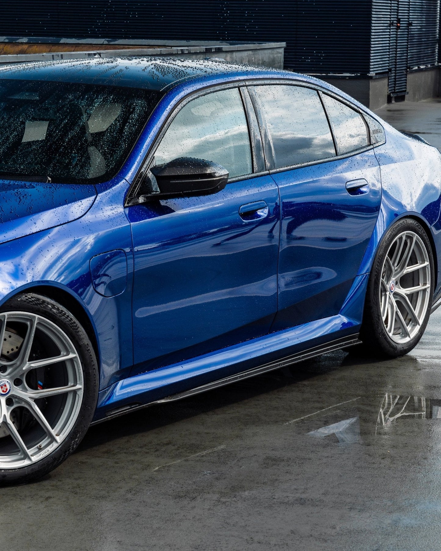 BMW M5 G90 G99 Pre - Preg Carbon Fibre PR - 1 Side Skirts by Trevora - Evolve Automotive