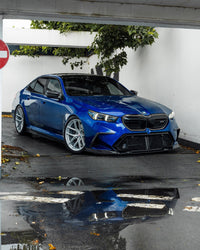 BMW M5 G90 G99 Pre - Preg Carbon Fibre PR - 1 Side Skirts by Trevora - Evolve Automotive