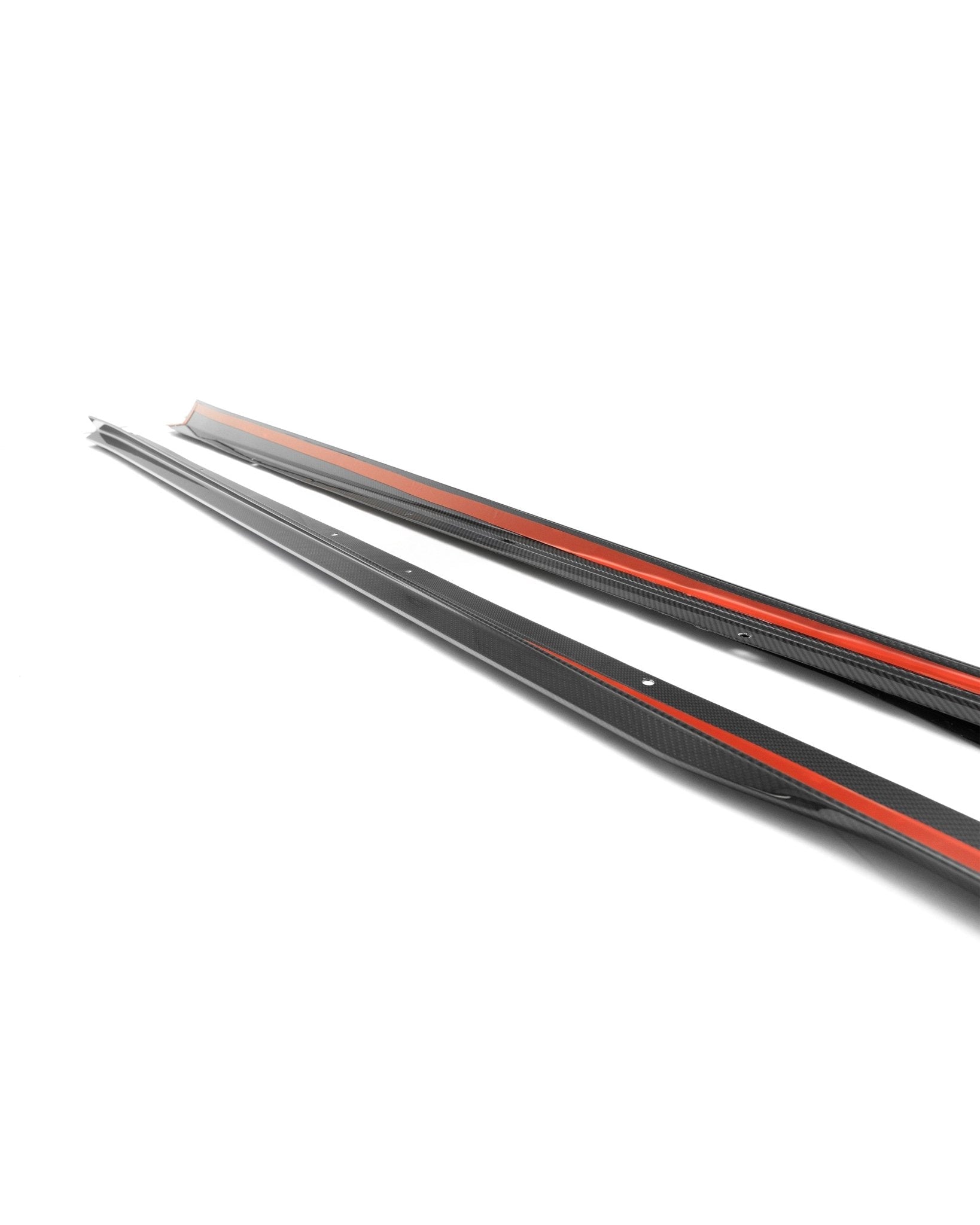 BMW M5 G90 G99 Pre - Preg Carbon Fibre PR - 1 Side Skirts by Trevora - Evolve Automotive