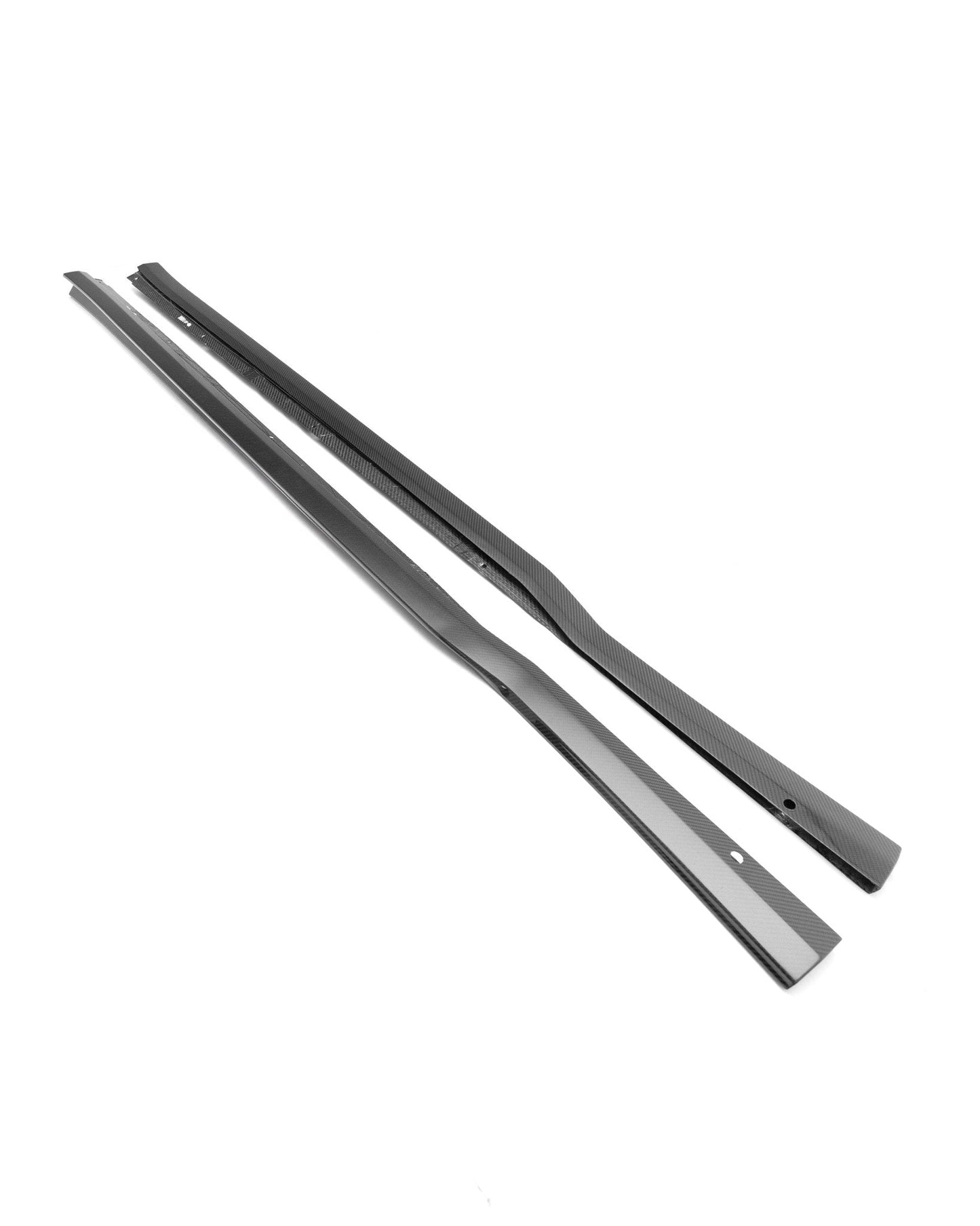 BMW M5 G90 G99 Pre - Preg Carbon Fibre PR - 1 Side Skirts by Trevora - Evolve Automotive