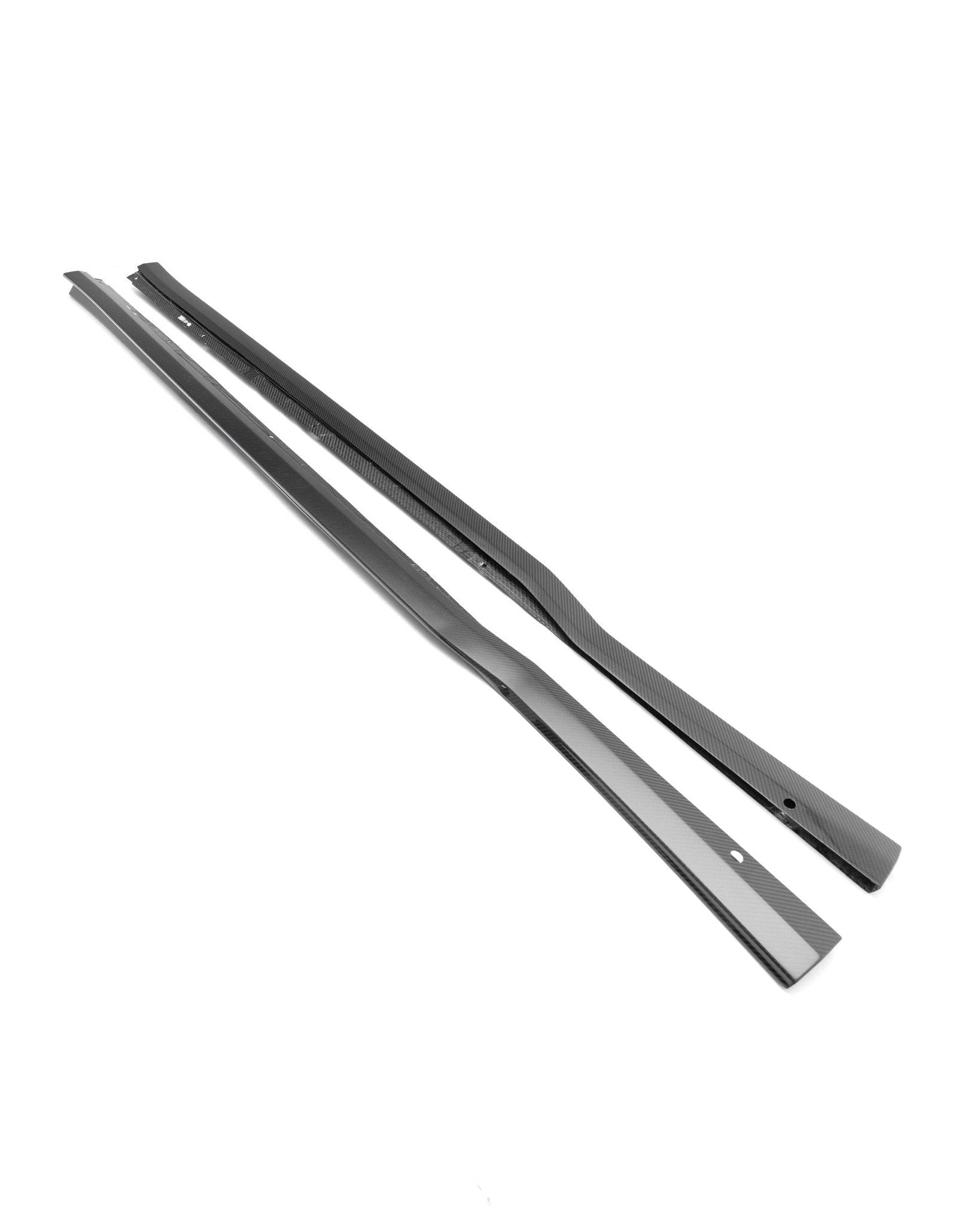 BMW M5 G90 G99 Pre - Preg Carbon Fibre PR - 1 Side Skirts by Trevora - Evolve Automotive