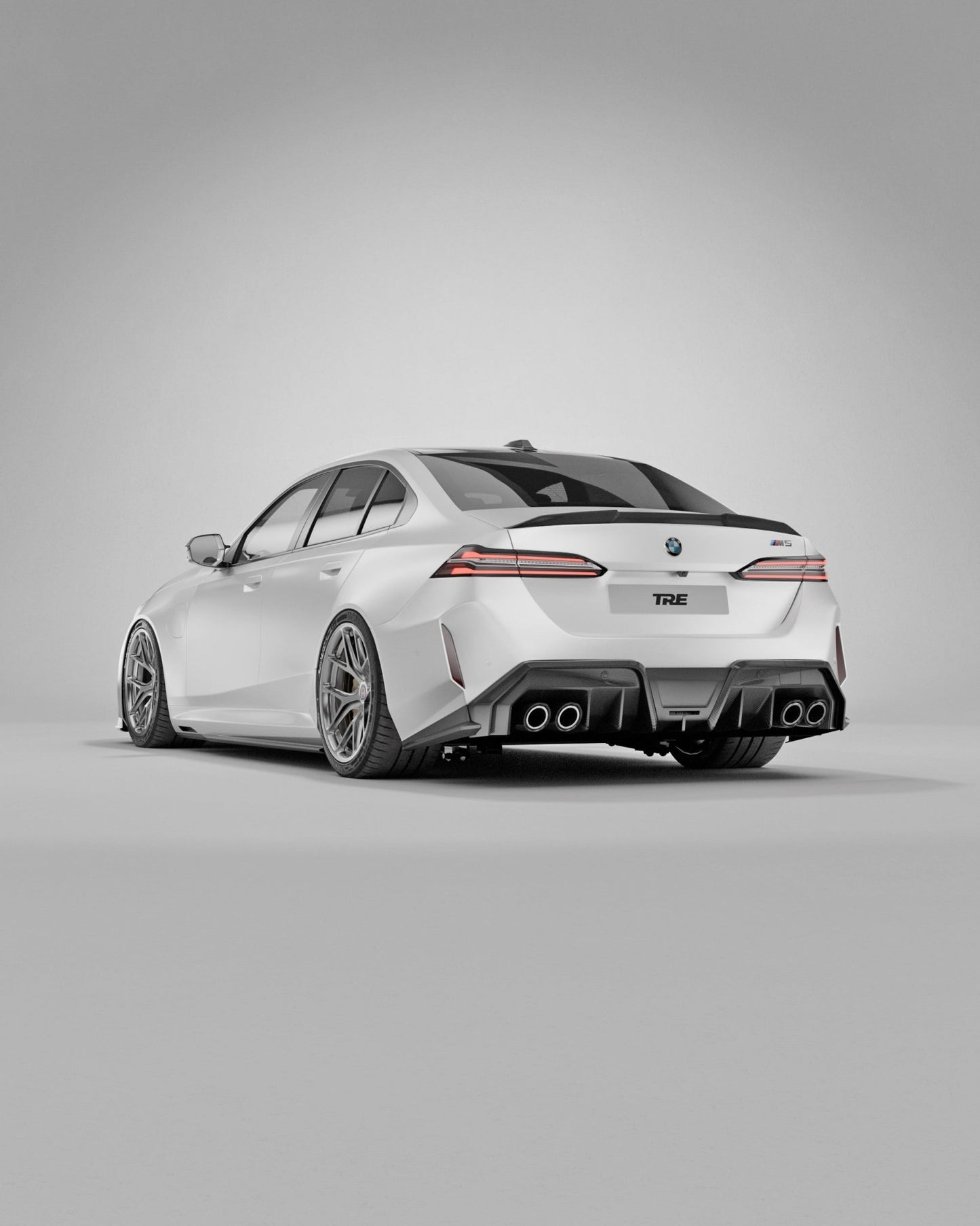 BMW M5 G90 G99 Pre - Preg Carbon Fibre PR - 1 Side Skirts by Trevora - Evolve Automotive