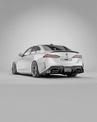 BMW M5 G90 G99 Pre - Preg Carbon Fibre PR - 1 Side Skirts by Trevora - Evolve Automotive