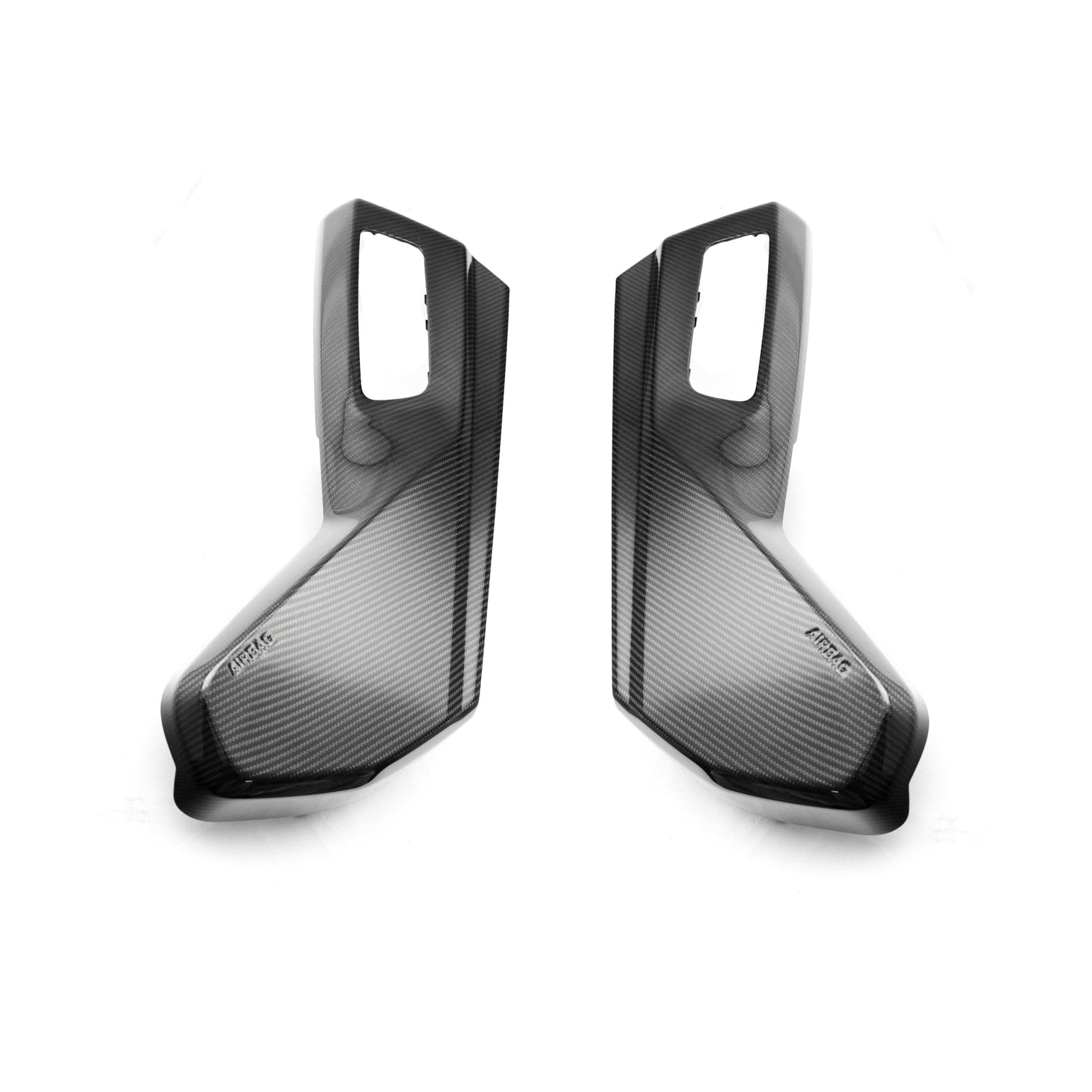 BMW M5 G90 G99 Pre-Preg Carbon Fibre Seat Side Trim Covers by FORM (2024+) - Evolve Automotive