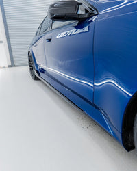 BMW M5 G90 G99 Pre-Preg Carbon Fibre Side Skirts by FORM (2024+) - Evolve Automotive