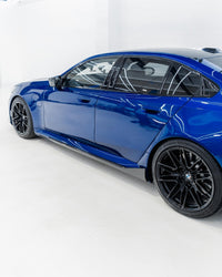 BMW M5 G90 G99 Pre-Preg Carbon Fibre Side Skirts by FORM (2024+) - Evolve Automotive