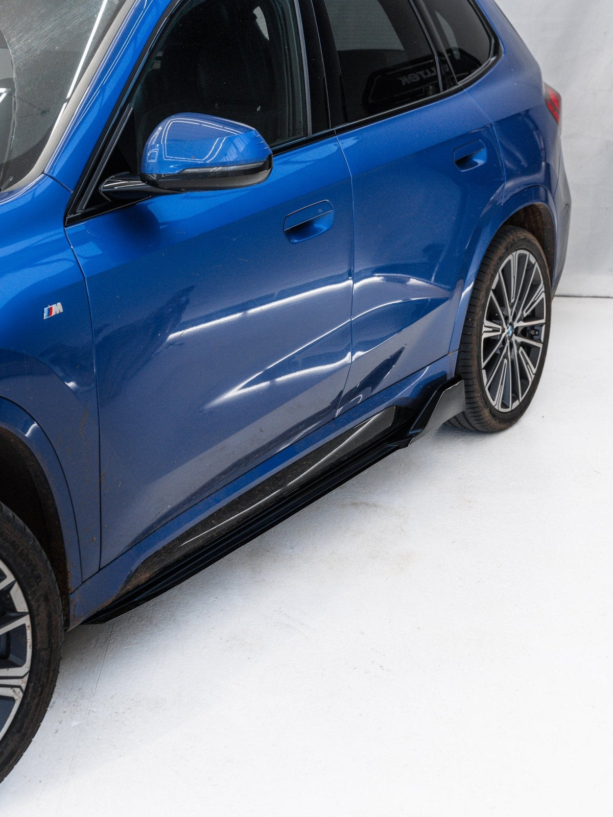 BMW X1 M Sport U11 Gloss Black Competition Side Skirts by FORM (2022+) - Evolve Automotive