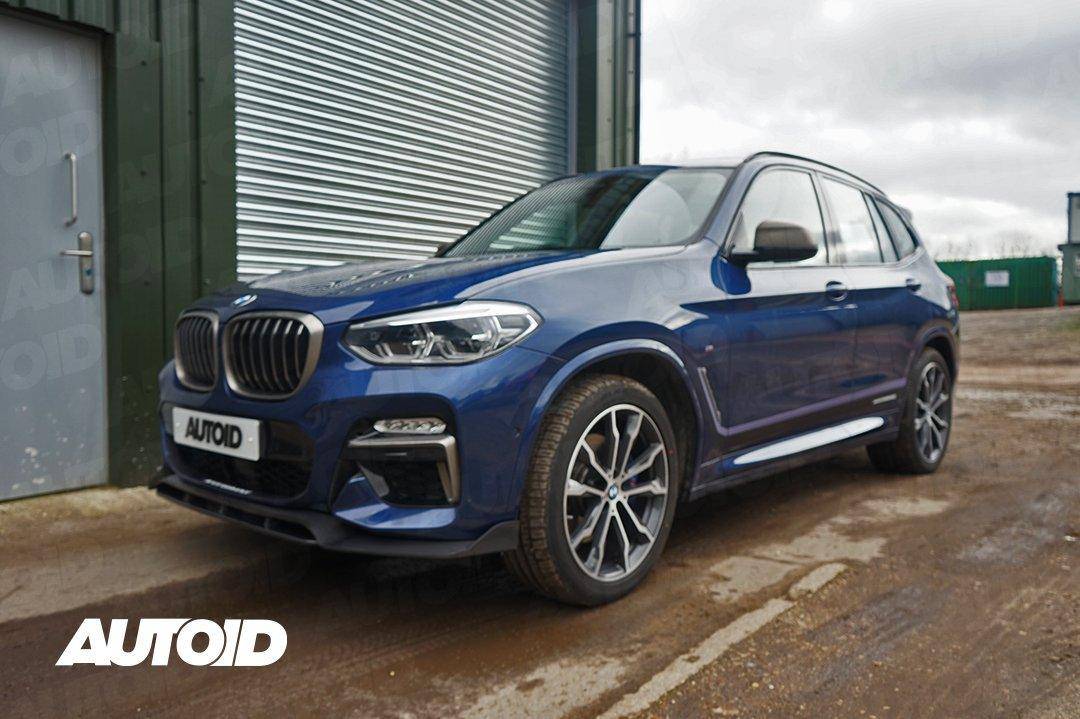 BMW X3 G01 & X4 G02 Pre - LCI Carbon Fibre Competition Front Splitter (2017 - 2021) - Evolve Automotive
