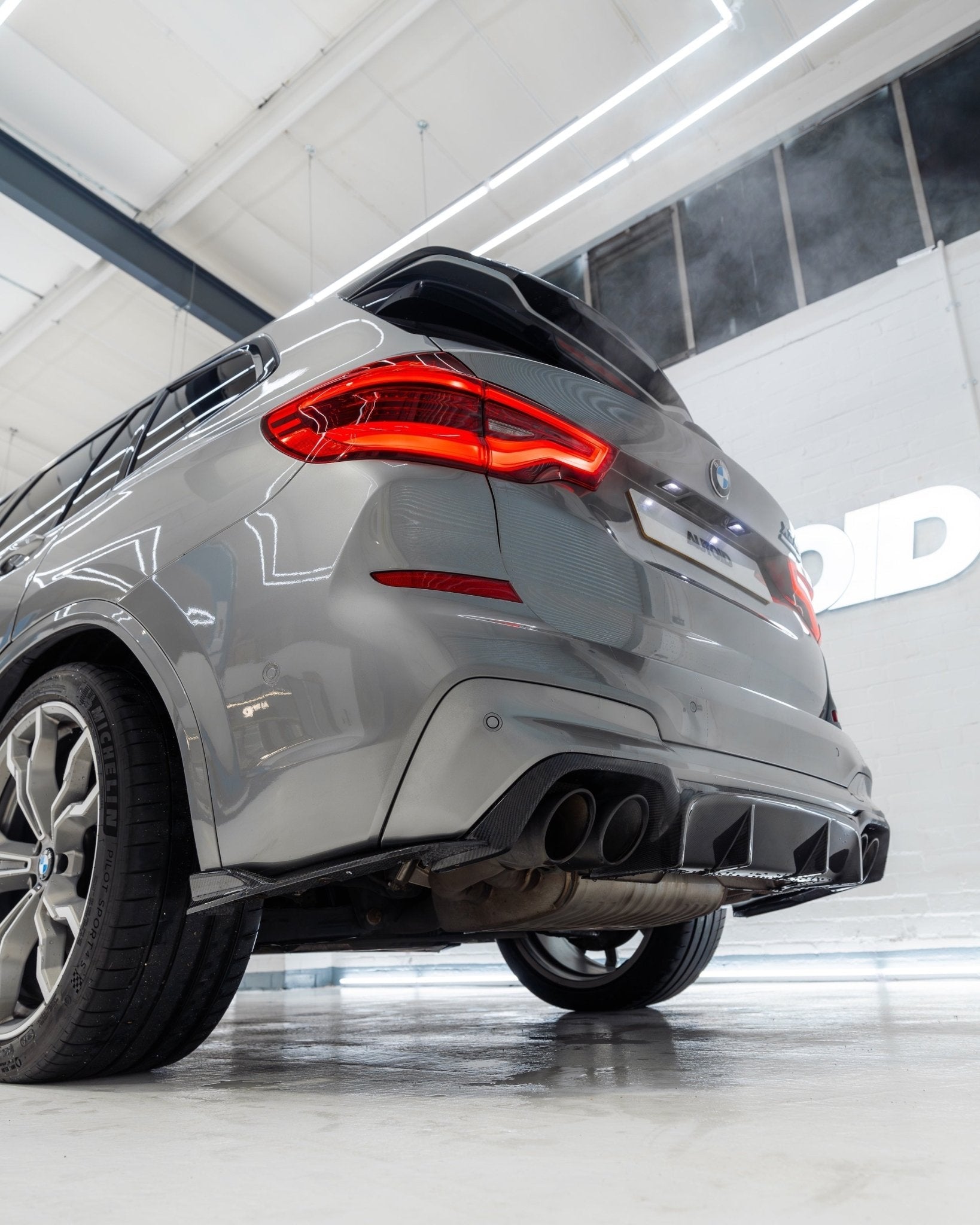 BMW X3M F97 Carbon Fibre Rear Diffuser by Trevora (2019+) - Evolve Automotive