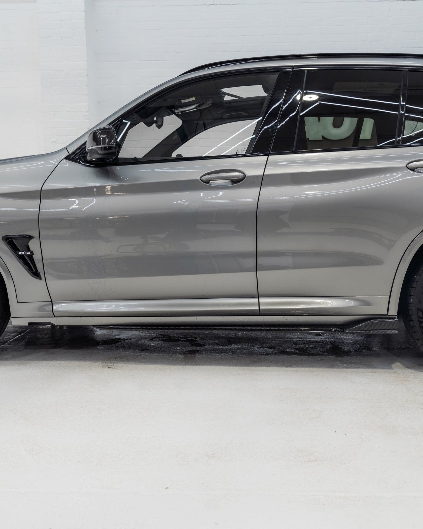 BMW X3M F97 & X4M F97 Carbon Fibre Side Skirts by Trevora (2019+) - Evolve Automotive